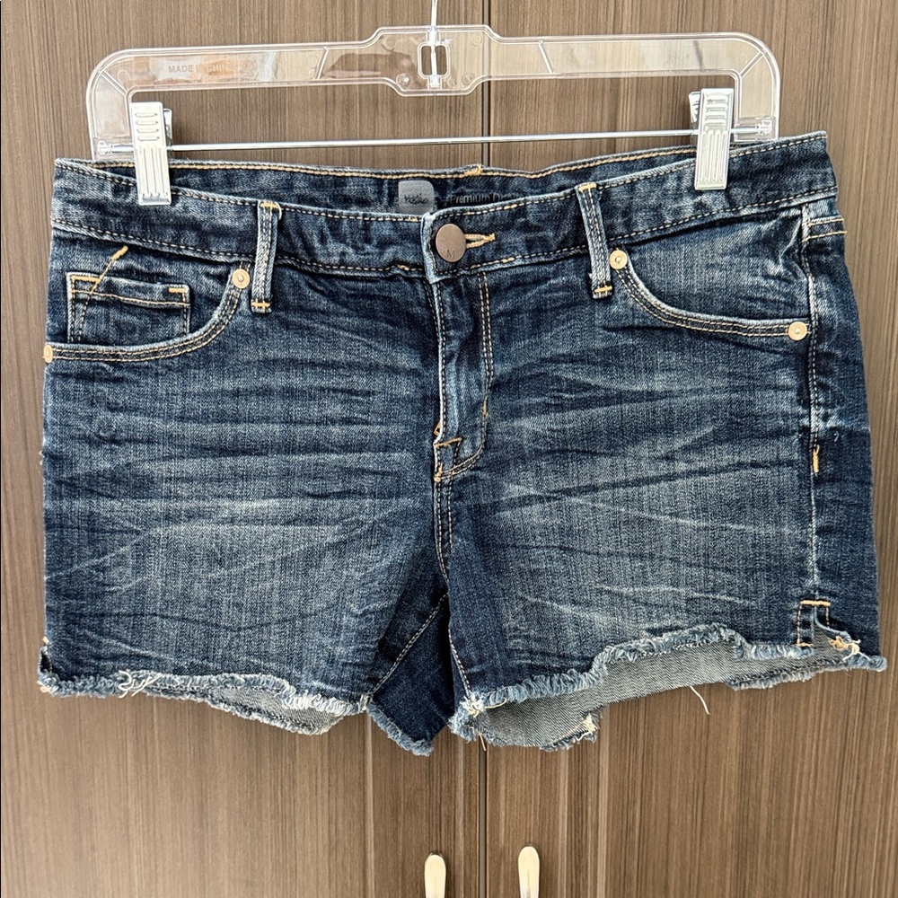 Moschino Dark Blue Jean Shorts